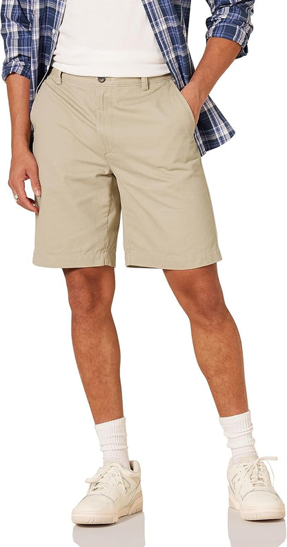 Essentials Men's Classic-Fit 9" Chino Shorts