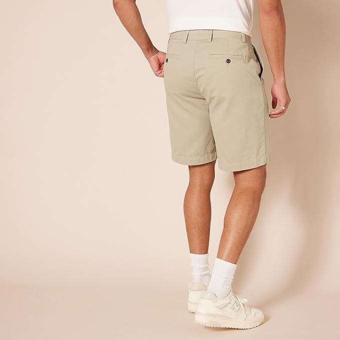 Essentials Men's Classic-Fit 9" Chino Shorts